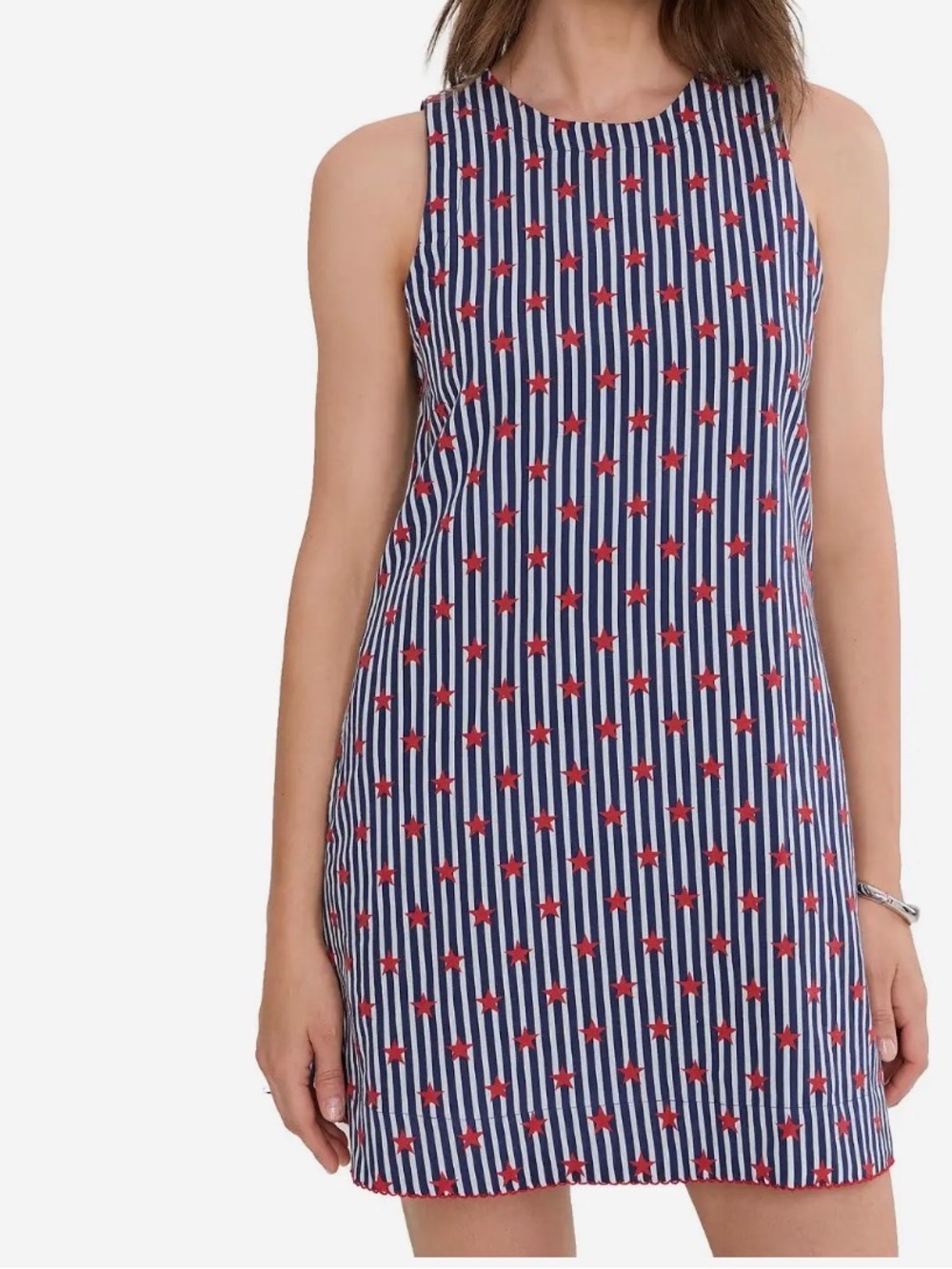 Beach Riot Caprina Mini Dress in Star Spangled Seas